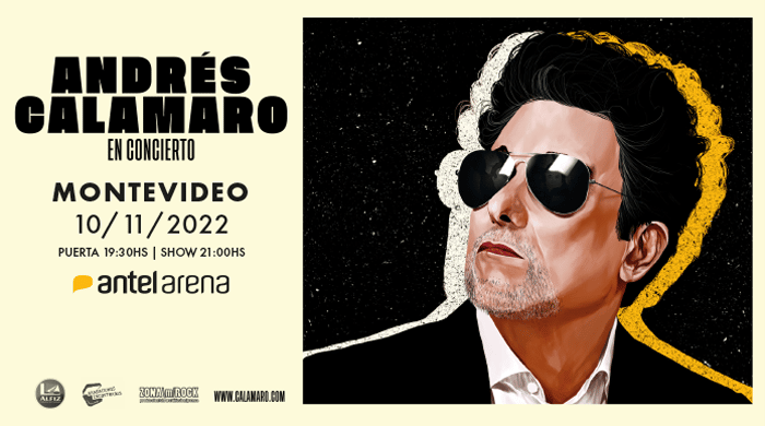 Andrés Calamaro - Antel Arena - 10 de noviembre