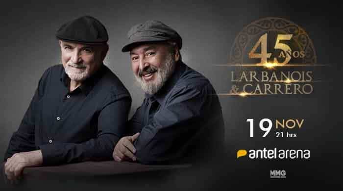 Larbanois y Carrero - Antel Arena - 19 de noviembre